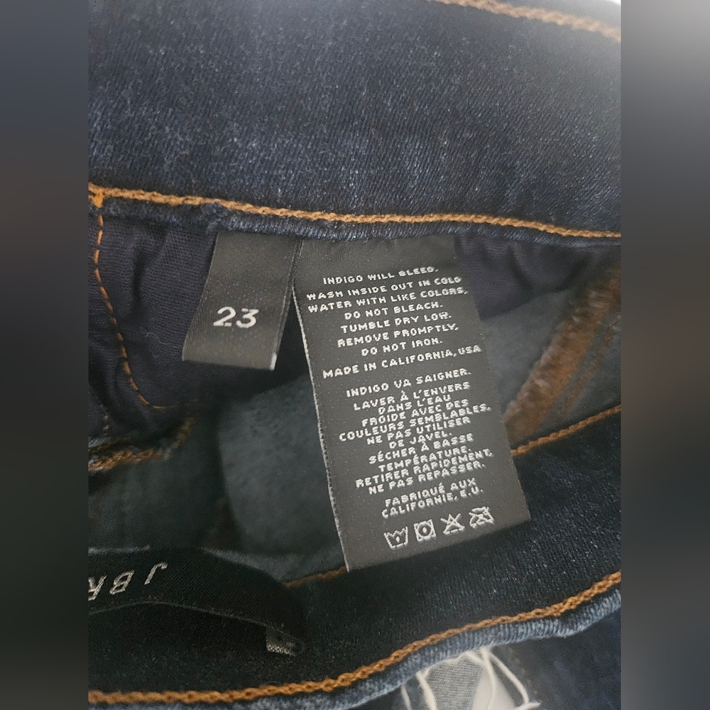 J Brand Dark Blue Flared Jeans - Picture 7 of 7